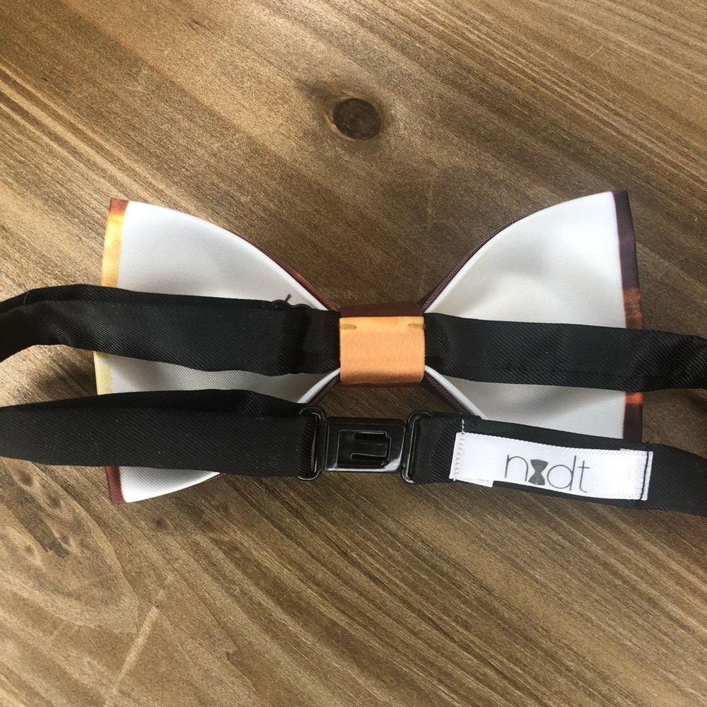 NDT Novelty Adjustable Bow Tie - Sunset - Picture 5 of 6